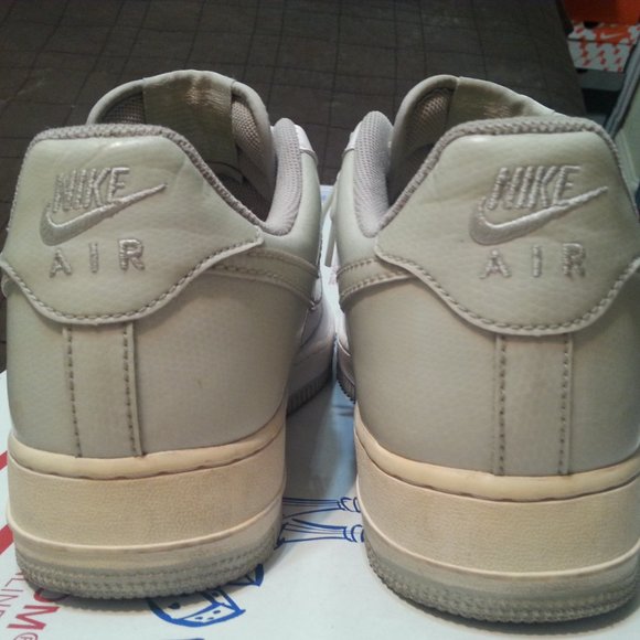 Vintage Nike Air Force 1 Shoes grey/white - Picture 6 of 9